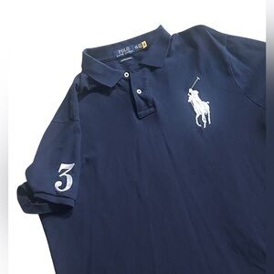 Polo Ralph Lauren Big Pony‎ Logo Custom Slim Polo Shirt Men’s XXL